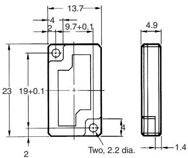 OMRON E3S-A - Sensitivity Adjustor Knob (for E3S-A) E39-G2 - 19