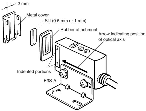 OMRON E3S-A - Slit (E39-S46 Order Separately) for E3S-A - 1