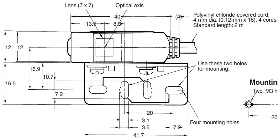 OMRON E3S-A - Prewired Type - 42