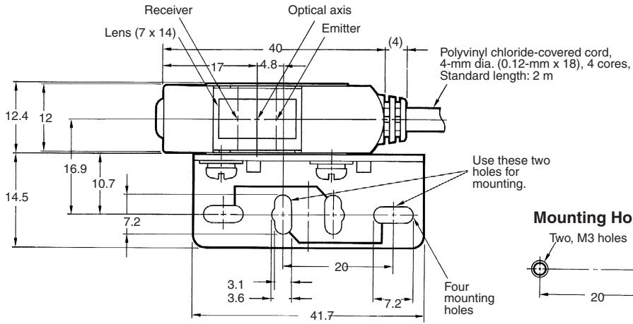 OMRON E3S-A - Prewired Type - 41