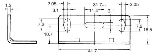 OMRON E3S-A - Standard Mounting Bracket (for E3S-A Vertical Sensor) E39-L70 - 3