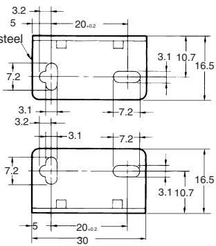 OMRON E3S-A - Standard Mounting Bracket (for E3S-A Horizontal Sensor) E39-L69 - 3