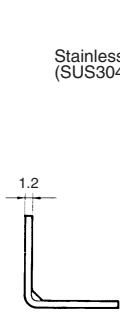 OMRON E3S-A - Standard Mounting Bracket (for E3S-A Horizontal Sensor) E39-L69 - 2