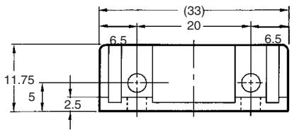 OMRON E3S-A - Close Mounting Plate (for E3S-A Connector Type) E39-L60 - 2