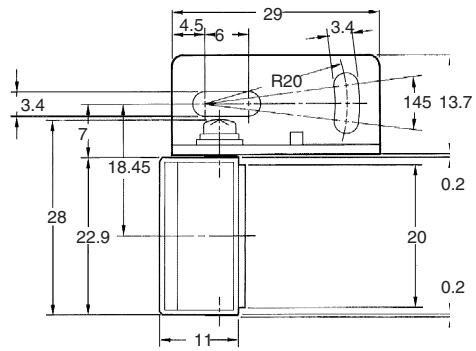 OMRON E3S-A - Sensitivity Adjustor Knob (for E3S-A) E39-G2 - 26