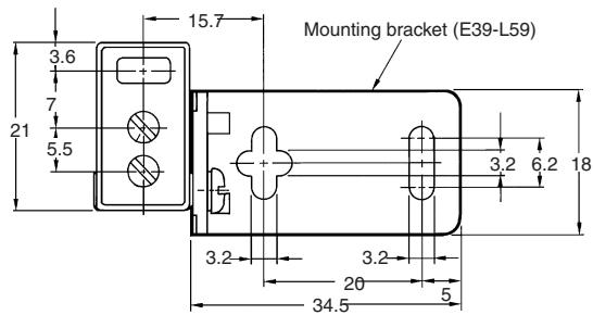 OMRON E3S-A - Sensitivity Adjustor Knob (for E3S-A) E39-G2 - 13