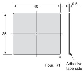 OMRON E3T - Reflector tapes - 2