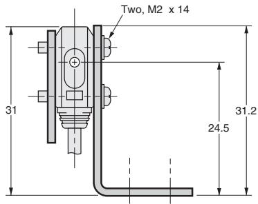 OMRON E3T - Mounting Brackets for Side-view Models - 7