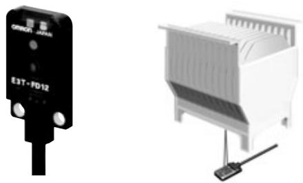 OMRON E3T - E3T-FD Diffuse-reflective Models (Flat) - 1