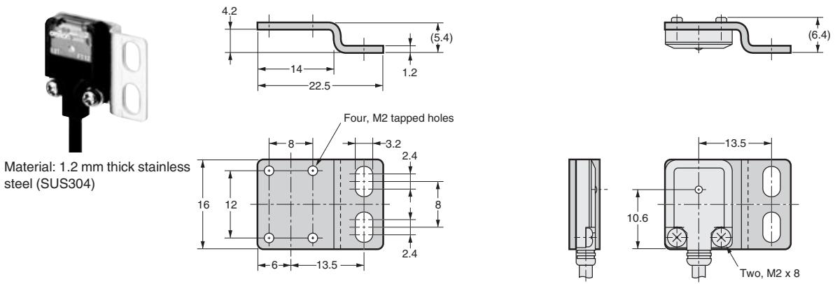 OMRON E3T - Mounting Brackets for Side-view Models - 27