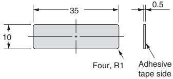 OMRON E3T - Reflector tapes - 1