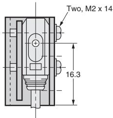 OMRON E3T - Mounting Brackets for Side-view Models - 23