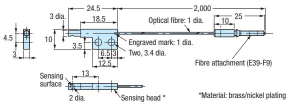 OMRON E3X - E3X-DAC-S colour (RGB) digital fiber amplifier - 2