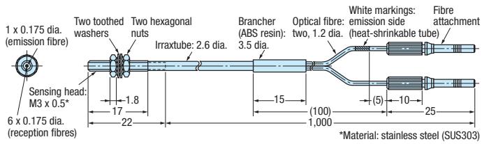 OMRON E3X - E32-D73-S, E32-D73 - 11
