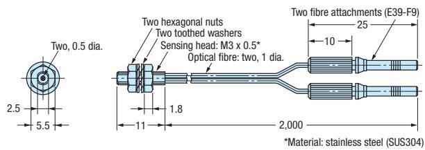 OMRON E3X - E32-D73-S, E32-D73 - 8