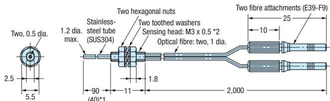 OMRON E3X - E32-D73-S, E32-D73 - 9