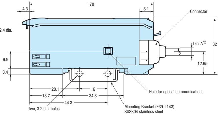 OMRON E3X - Amplifier - 3