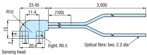 OMRON E3X - E3X-DAC-S colour (RGB) digital fiber amplifier - 33