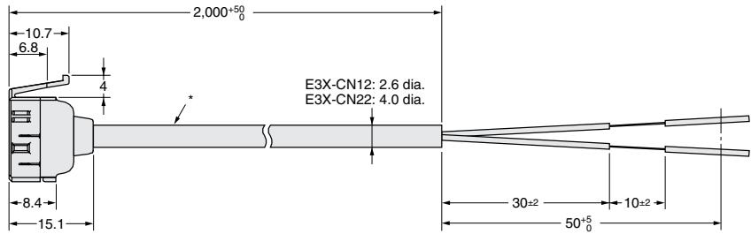 OMRON E3X-DA-N - Amplifier Unit Connectors - 6