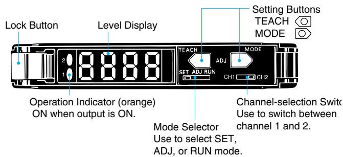 OMRON E3X-DA-N - Twin-output models - 1