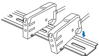 OMRON E3X-DA-N - Connection/removing of amplifier units - 1