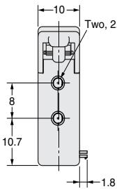 OMRON E3X-DA-N - Amplifier units with Cables, Water-resistant Models - 13
