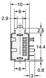 OMRON E3X-DAC-S - Amplifier Unit Connectors - 5