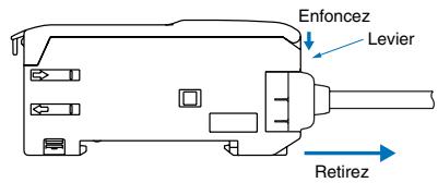 OMRON E3X-NA - Démontage des connecteurs - 1