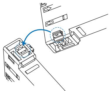 OMRON E3X-NA - Montage de la plaque terminale (PFP-M) - 2