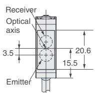 OMRON E3ZM - Diffuse-reflective Models - 3