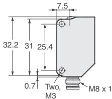 OMRON E3ZM - Through-beam Models - 4