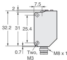 OMRON E3ZM - Diffuse-reflective Models - 4