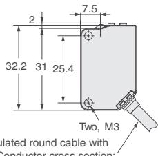 OMRON E3ZM - Through-beam Models - 6