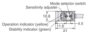 OMRON E3ZM - Diffuse-reflective Models - 2