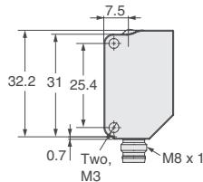 OMRON E3ZM - BGS Reflective Models - 4