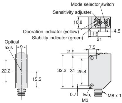 OMRON E3ZM-B - Sensors - 11