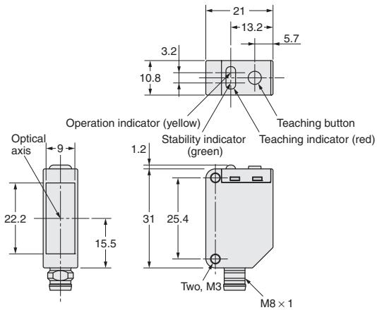 OMRON E3ZM-B - Sensors - 8