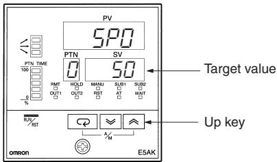OMRON E5 K-T - ■ Programming is as easy as following the steps below. - 5