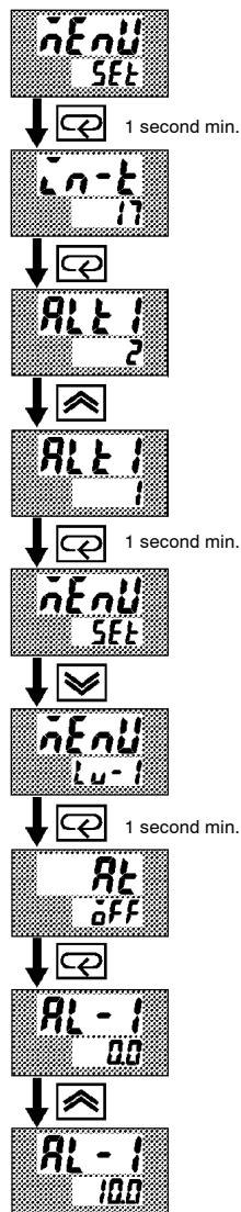 OMRON E5AK - Setting Example - 1