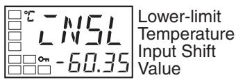 OMRON E5AN-H - Example of a 2-point Temperature Input Shift - 1