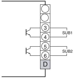 OMRON E5AR - Auxiliary Outputs (Terminals) - 2