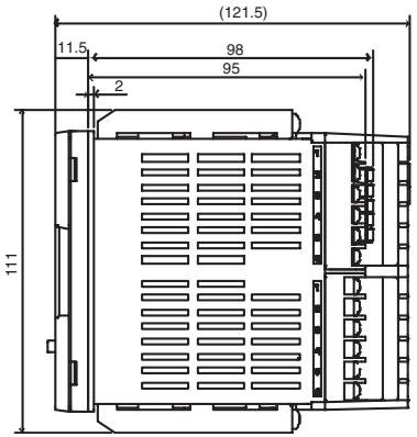 OMRON E5AR - 3-1-2 External Dimensions - 2