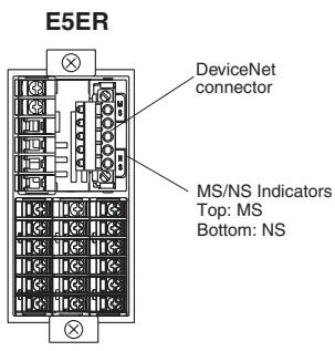 OMRON E5AR - 3-1-1 Part Names - 2