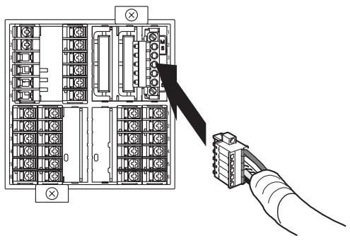 OMRON E5AR - 3-3-2 Attaching the DeviceNet Communications Unit Connector - 1