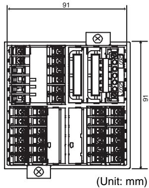 OMRON E5AR - 3-1-2 External Dimensions - 3
