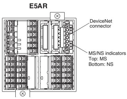 OMRON E5AR - 3-1-1 Part Names - 1