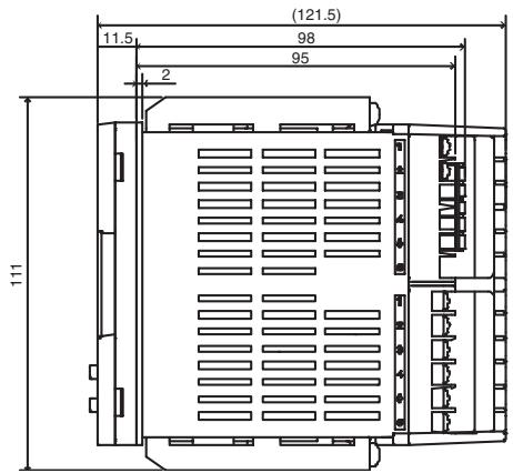 OMRON E5AR - 3-1-2 External Dimensions - 5