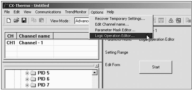OMRON E5CN-H - Starting Logic Operations - 2