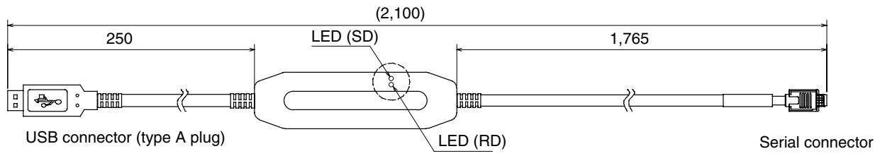 OMRON E5CN-H - Appearance (Unit: mm) - 1