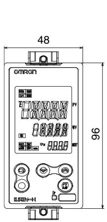 OMRON E5CN-H - 2-1-1 Dimensions - 5